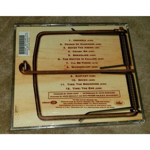 MEGADETH cd RISK dave mustaine - Picture 2 of 6